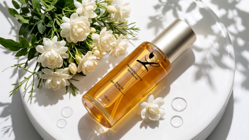 Natural Refreshing Skin Booster Body Oil SPF50 PA++++